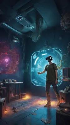 VR Escape Room poster1